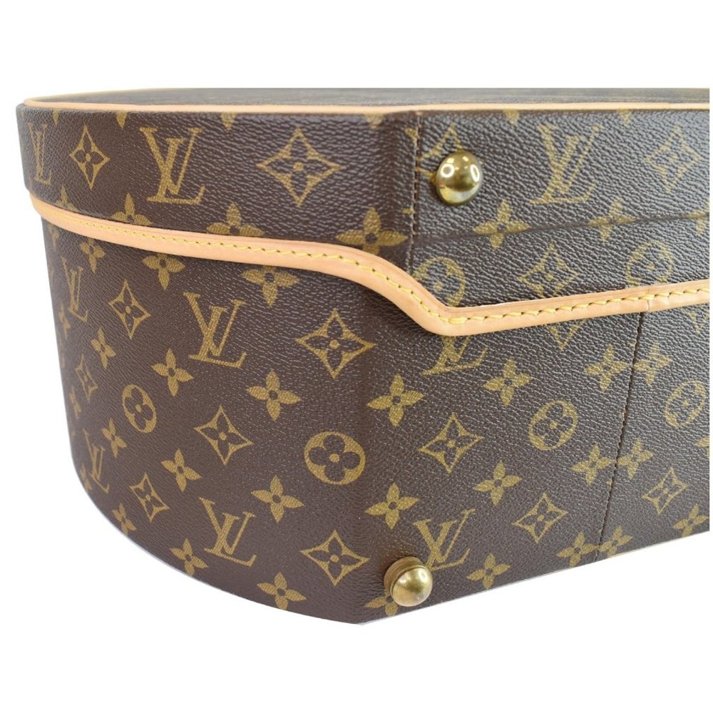 LOUIS VUITTON Hat Box 40 Monogram Canvas TravelBag - Picture 7 of 12